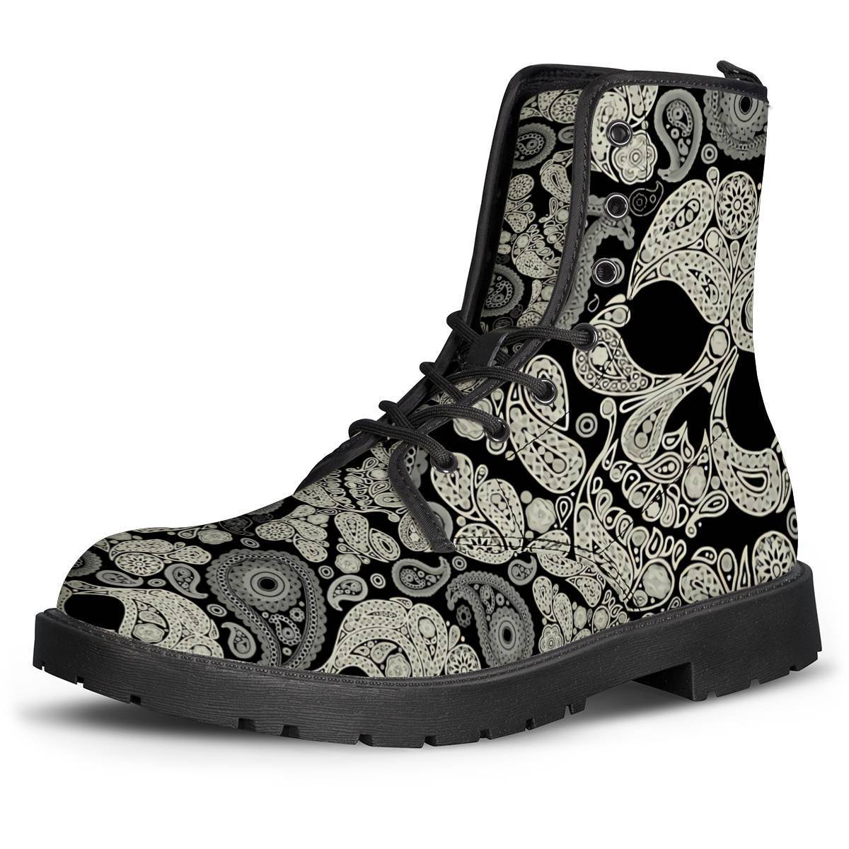 Men's British PU Men's Shoes Fashion Tooling Boots