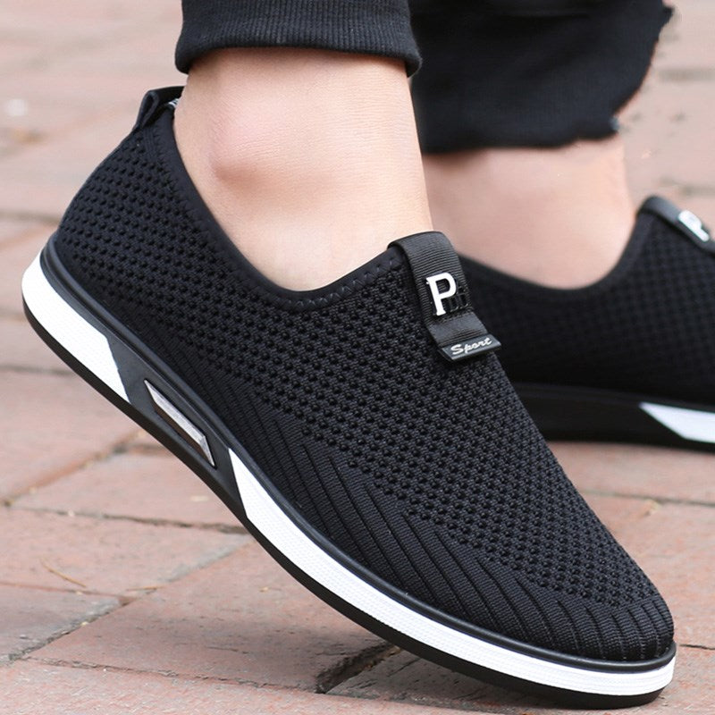 Breathable Casual Mesh Sneakers With A Kick