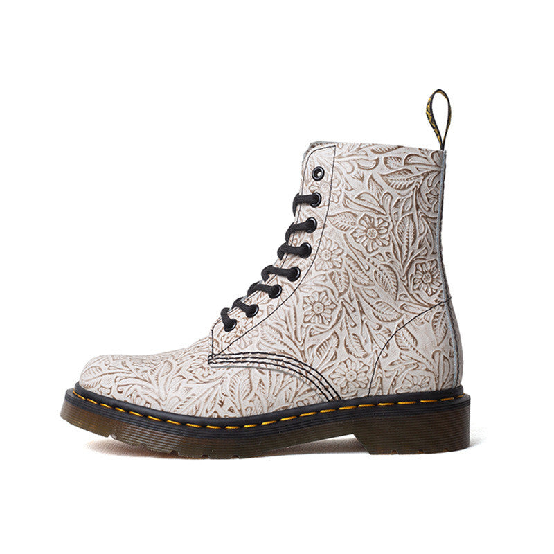 Martin Boots American Retro Leather Motorcycle