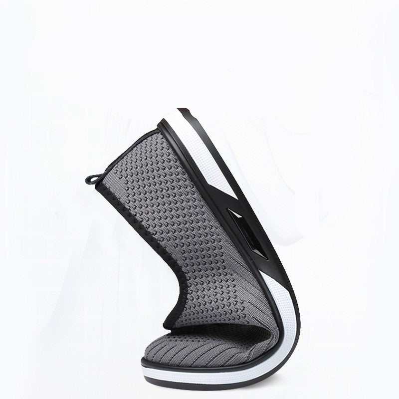 Breathable Casual Mesh Sneakers With A Kick