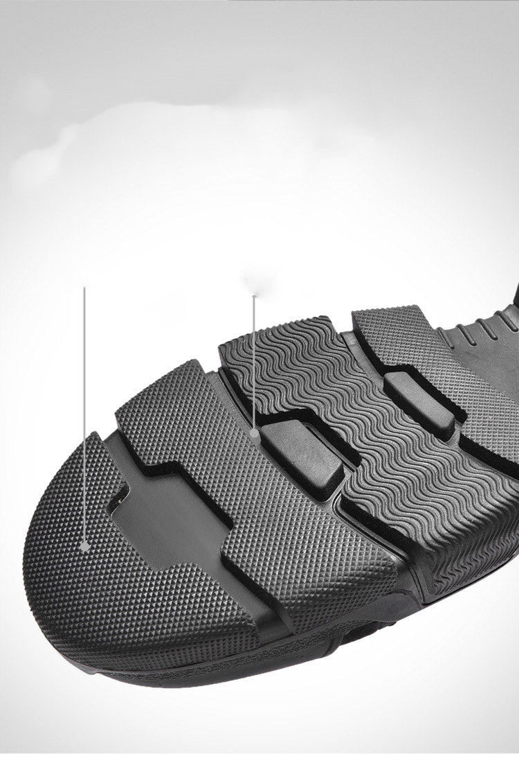 Men's Cotton  High-Top Plus Velvet Warm Snow Boots Thick-Soled Hiking Shoes