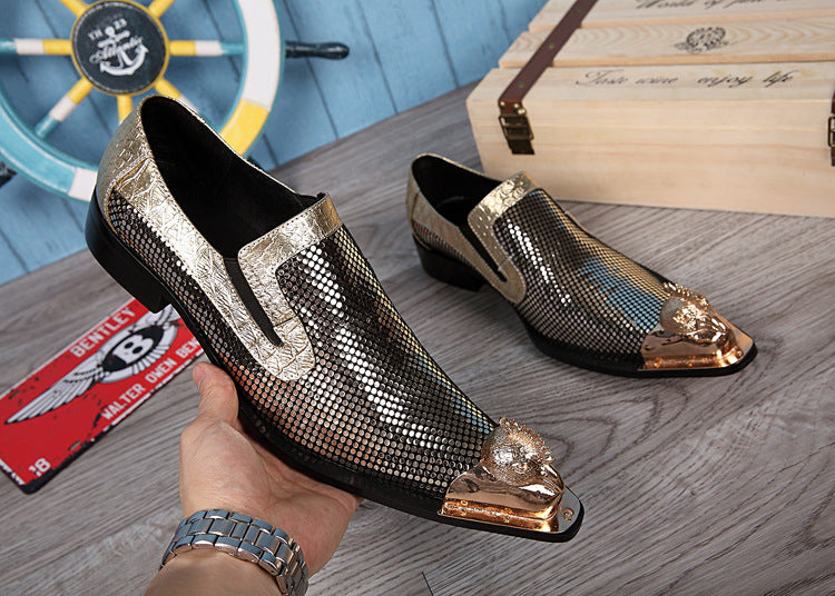 Pointed Toe Fashion Trend Leather Shoes Fashion