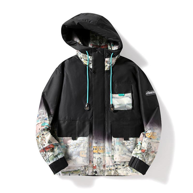 Men's All-match Thickened New Fashion Trend Down Jacket