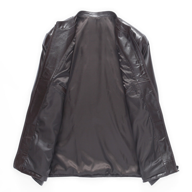 Men's Haining Sheep Leather Short Jacket