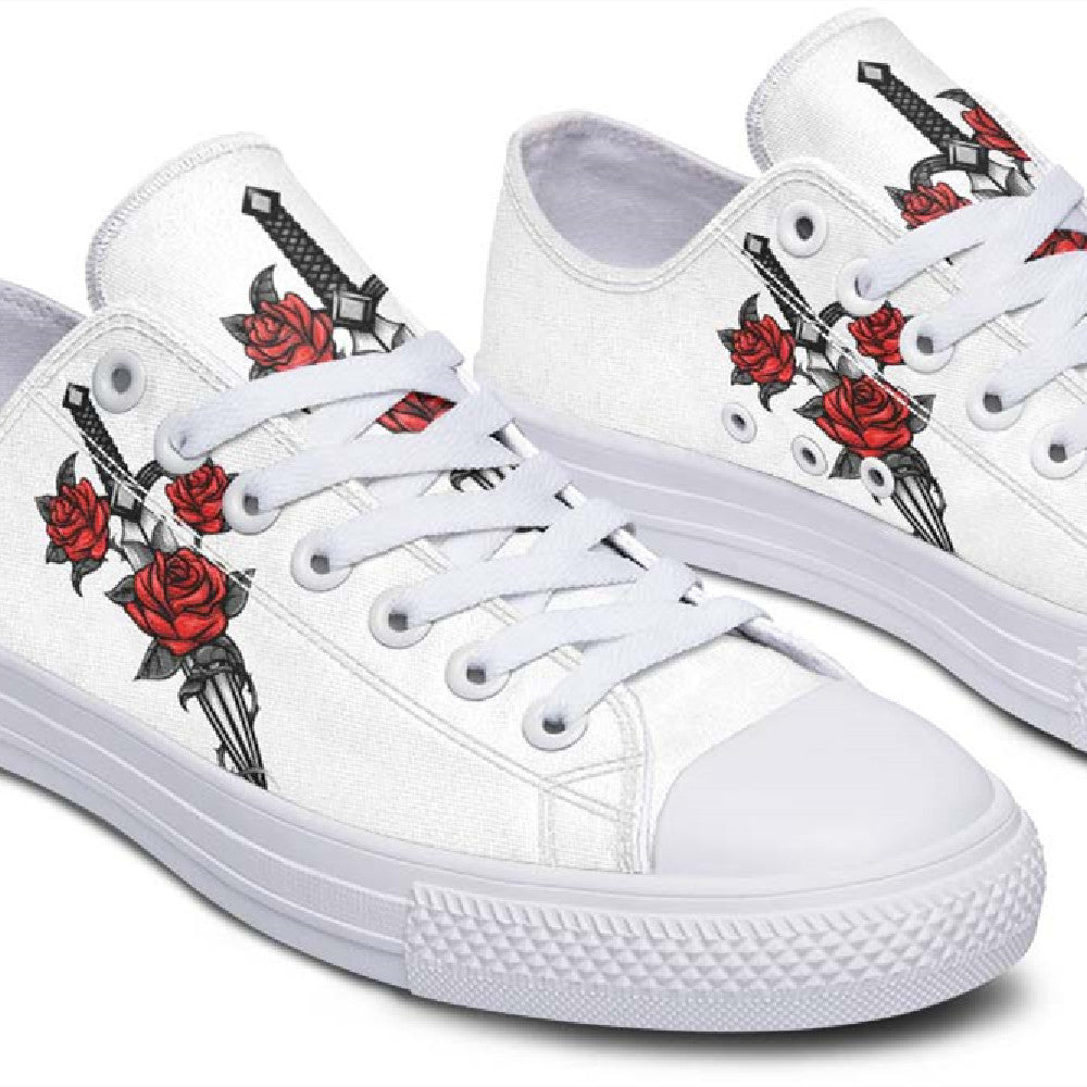 Fashion Printed Couple High Top Canvas Shoes