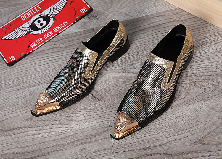 Pointed Toe Fashion Trend Leather Shoes Fashion