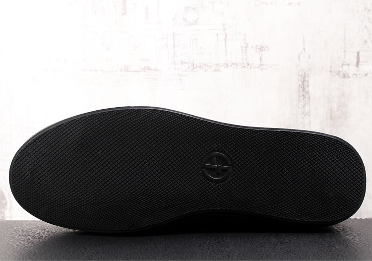 Fashionable High Top Inner Height Increasing Casual Shoes