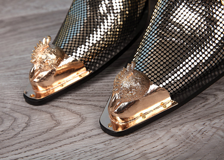 Pointed Toe Fashion Trend Leather Shoes Fashion