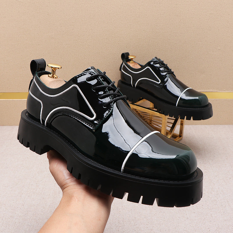 Men's Leather Waterproof And Non-slip Hiking Shoes