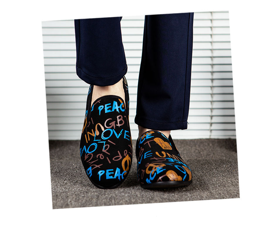 Men's Vintage Slip On British Casual Shoes