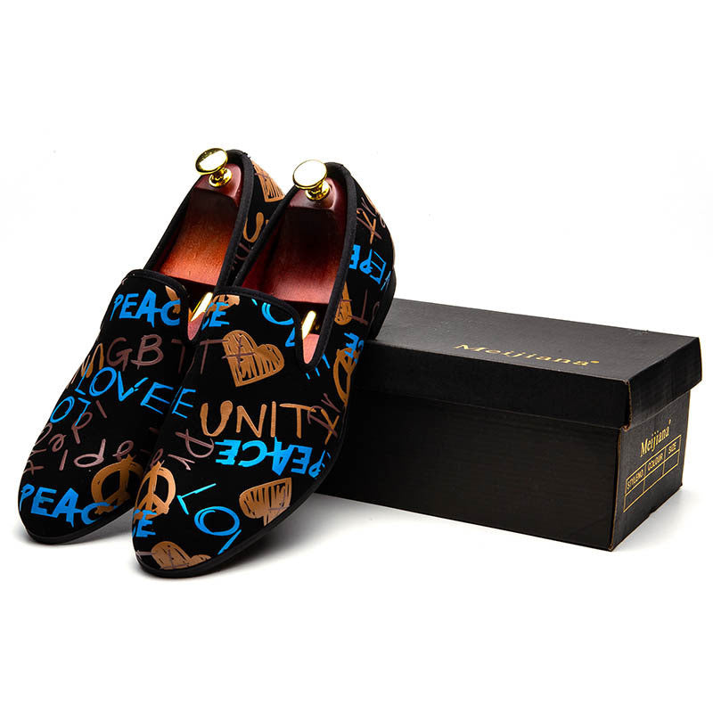 Men's Vintage Slip On British Casual Shoes