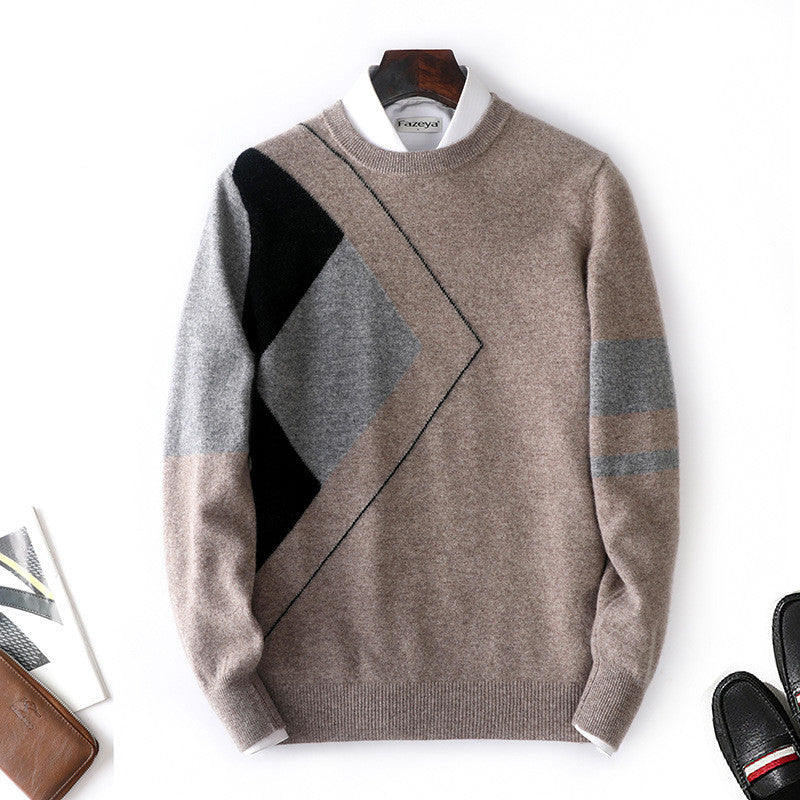 Men's Cardigan Personalized Casual Top Thickened