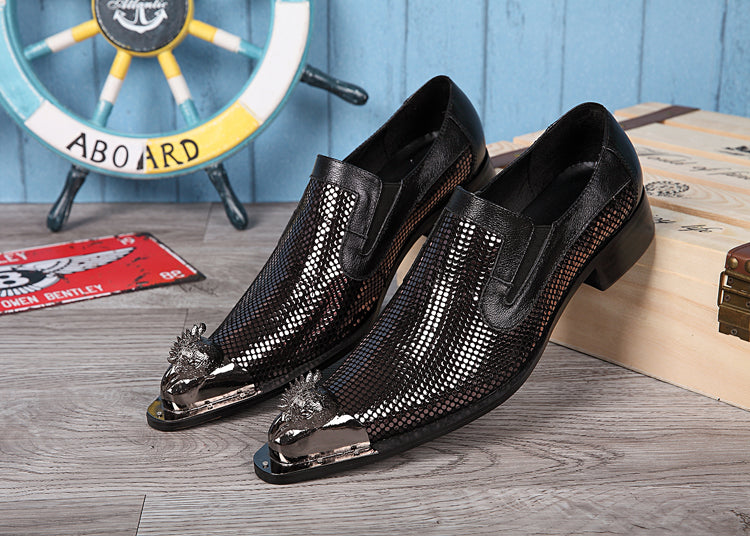 Pointed Toe Fashion Trend Leather Shoes Fashion