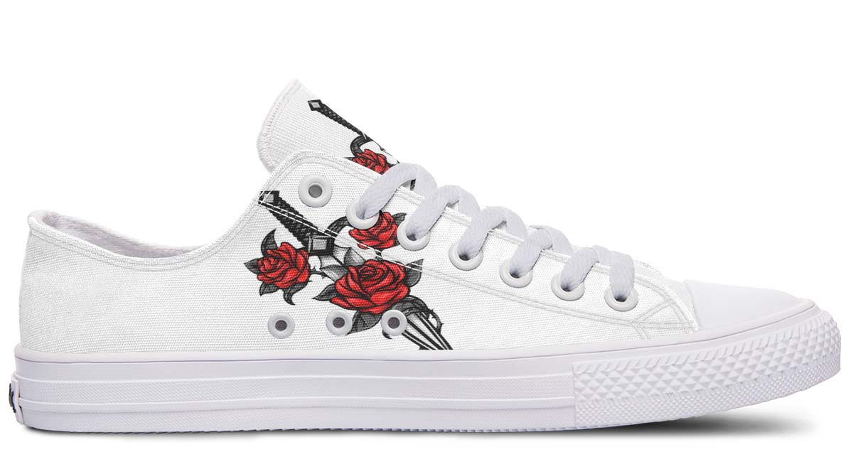 Fashion Printed Couple High Top Canvas Shoes