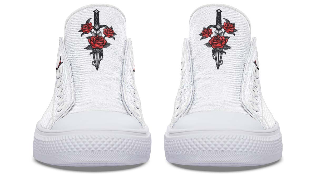 Fashion Printed Couple High Top Canvas Shoes