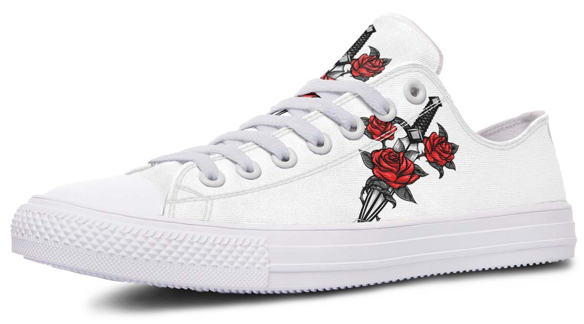 Fashion Printed Couple High Top Canvas Shoes