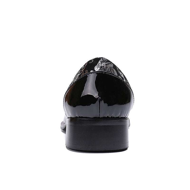 Men's Casual Pointed Toe Leather Shoes