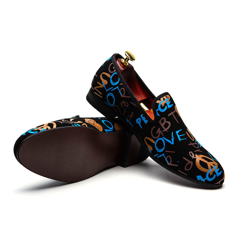 Men's Vintage Slip On British Casual Shoes