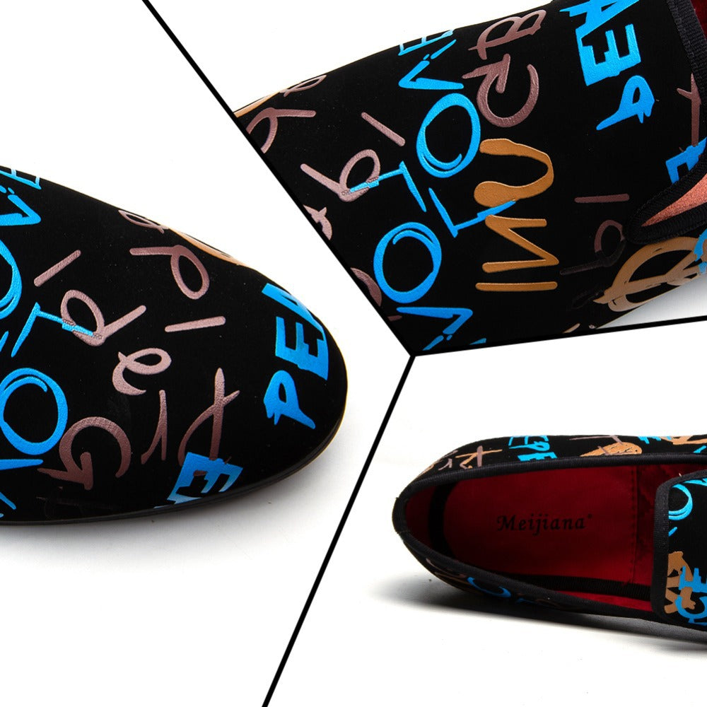 Men's Vintage Slip On British Casual Shoes